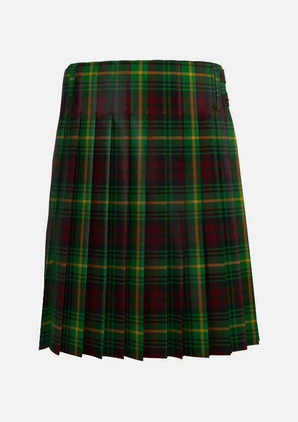 Traditional_Martin_tartan_1207_back_image_with_pleated_design_and_adjustable_buckles_for_men