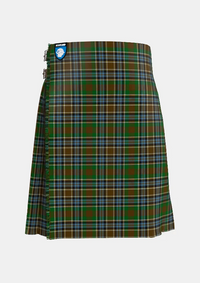 Traditional_Massey_Tartan_kilt_6631_front_image_with_pleated_design_and_adjustable_buckles_for_men