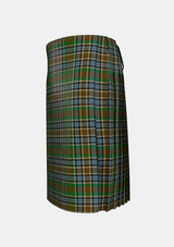 Traditional_Massey_Tartan_kilt_6631_left_image_with_pleated_design_and_adjustable_buckles_for_men
