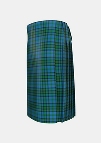 Traditional_Matheson_Hunting_2_Tartan_693_kilt_left_image_with_pleated_design_and_adjustable_buckles_for_men
