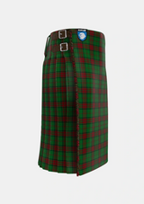 Traditional_Maxwell_Hunting_Tartan_865_kilt_right_image_with_pleated_design_and_adjustable_buckles_for_men