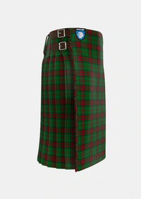 Traditional_Maxwell_Hunting_Tartan_865_kilt_right_image_with_pleated_design_and_adjustable_buckles_for_men