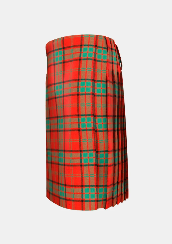 Traditional_Maxwell_tartan_left_image_with_pleated_design_and_adjustable_buckles_for_men