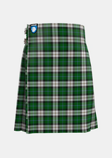 Traditional_McCandlish_Arisaid_Green_Tartan_3325_kilt_front_image_with_pleated_design_and_adjustable_buckles_for_men