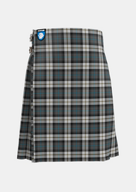 Traditional_McCandlish_Arisaid_Grey_Tartan_8232_kilt_front_image_with_pleated_design_and_adjustable_buckles_for_men