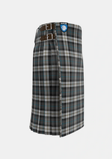 Traditional_McCandlish_Arisaid_Grey_Tartan_8232_kilt_right_image_with_pleated_design_and_adjustable_buckles_for_men