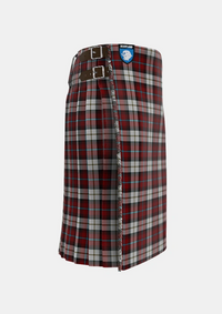 Traditional_McCandlish_Arisaid_Red_Tartan_3326_kilt_right_image_with_pleated_design_and_adjustable_buckles_for_men
