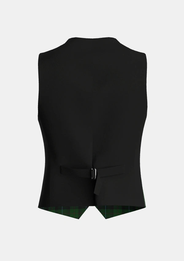 Traditional_McCandlish_Hunting_Green_Tartan_3328_Waistcoat_back_image