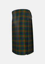 Traditional_McCarter_Tartan_kilt_left_image_with_pleated_design_and_adjustable_buckles_for_men