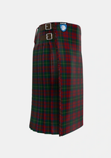 Traditional_McCarthy_Old_Tartan_4049_kilt_right_image_with_pleated_design_and_adjustable_buckles_for_men