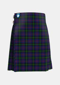 Traditional_McClafferty_Tartan_6471_kilt_front_image_with_pleated_design_and_adjustable_buckles_for_men