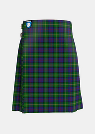 Traditional_McComb_Tartan_kilt_front_image_with_pleated_design_and_adjustable_buckles_for_men