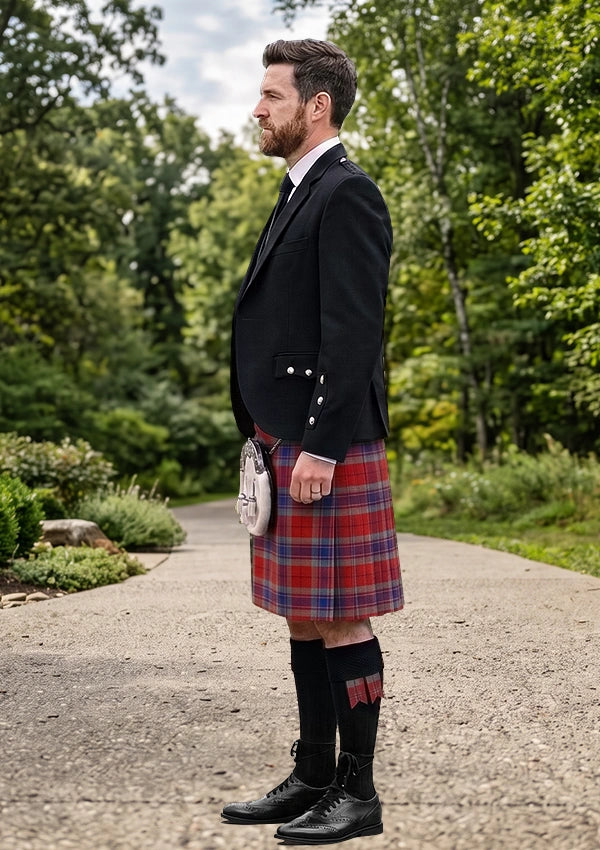 Traditional_McCready_Tartan_7625_Kilt_and_Argyle_Jacket_Kilt_Outfit_left_image