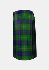 Traditional_McFadden_Tartan_kilt_2656_left_image_with_pleated_design_and_adjustable_buckles_for_men
