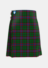 Traditional_McGeachie_Tartan_kilt_7291_front_image_with_pleated_design_and_adjustable_buckles_for_men