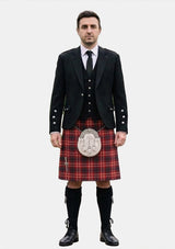 Traditional_McKee_Dot_Tartan_11057_Kilt_and_Argyle_Jacket_Kilt_Outfits_front_image