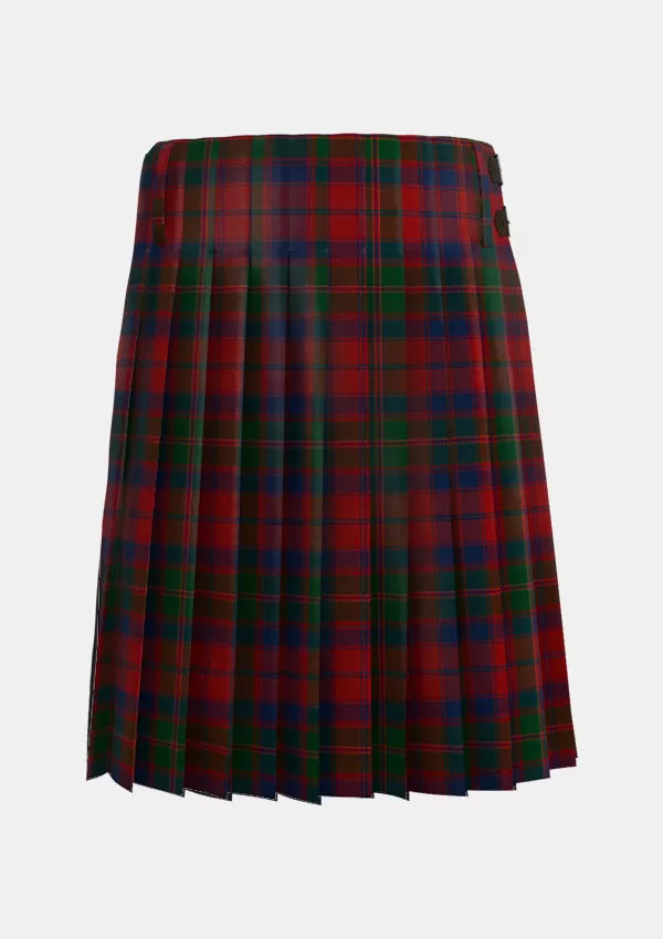 Traditional_McKimm_J_W_Tartan_12889_kilt_back_image_with_pleated_design_and_adjustable_buckles_for_men