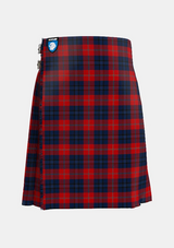 Traditional_McKnight_Tartan_kilt_front_image_with_pleated_design_and_adjustable_buckles_for_men