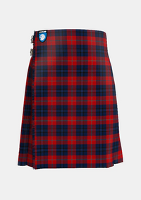 Traditional_McKnight_Tartan_kilt_front_image_with_pleated_design_and_adjustable_buckles_for_men