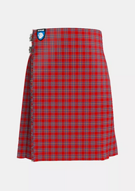 Traditional_McLaughlin_K_and_Family_Tartan_14569_kilt_front_image_with_pleated_design_and_adjustable_buckles_for_men