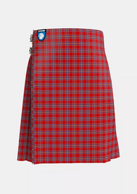 Traditional_McLaughlin_K_and_Family_Tartan_14569_kilt_front_image_with_pleated_design_and_adjustable_buckles_for_men