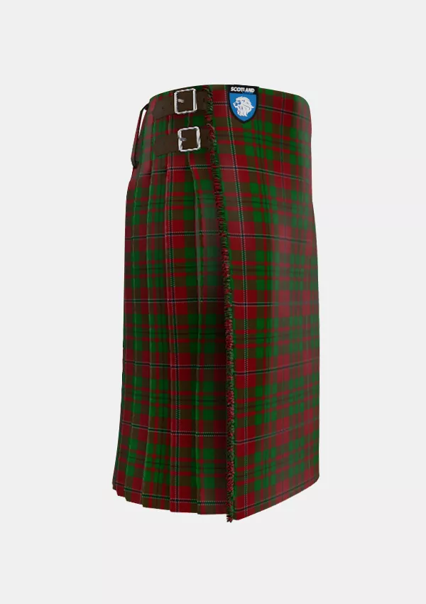 Traditional_McNee_Tartan_6917_kilt_right_image_with_pleated_design_and_adjustable_buckles_for_men