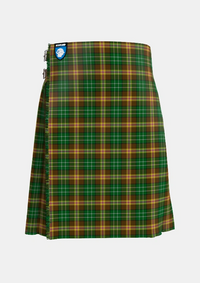 Traditional_McShane_Personal_Tartan_4111_kilt_front_image_with_pleated_design_and_adjustable_buckles_for_men