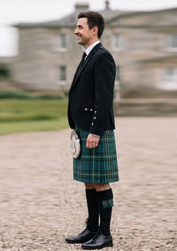 Traditional_Mcconnell_tartan_141_Kilt_and_Argyle_Jacket_Kilt_Outfit_left_image