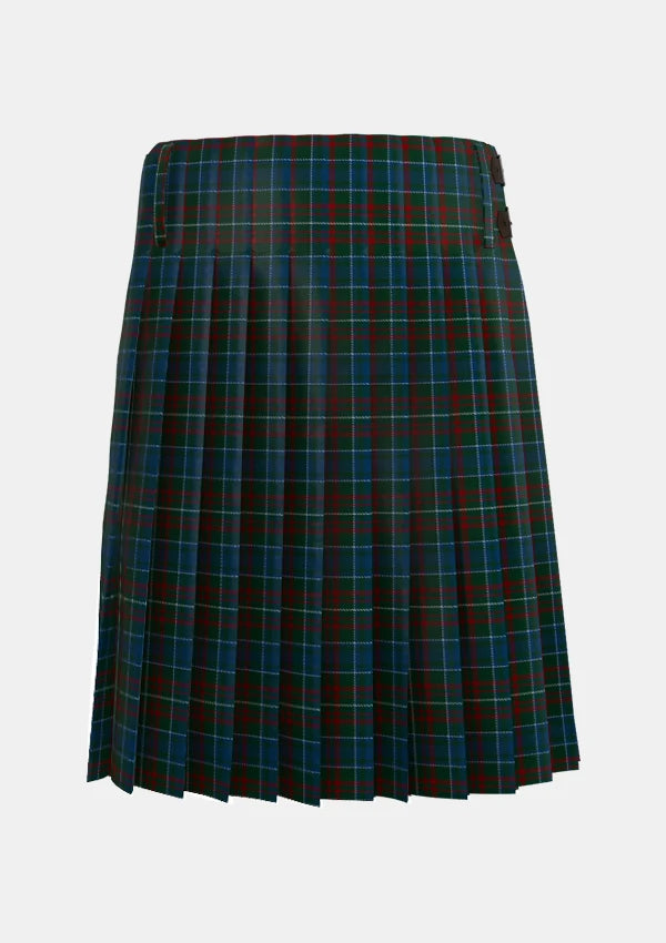 Traditional_Mcconnell_tartan_back_image_with_pleated_design_and_adjustable_buckles_for_men