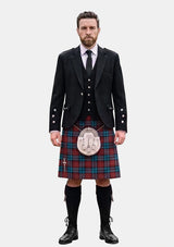 Traditional_Mccurdy_Stribbling_Tartan_10284_Kilt_and_Argyle_Jacket_Kilt_Outfits_front_image