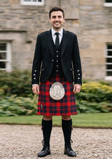 Traditional_Mcgowan_tartan_Kilt_and_Argyle_Jacket_Kilt_Outfit_front_image