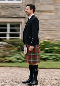 Traditional_Mcguire_tartan_6065_Kilt_and_Argyle_Jacket_Kilt_Outfit_left_image