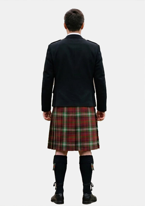 Traditional_Mcguire_tartan_6065_Kilt_and_Argyle_Jacket_Kilt_Outfits_back_image