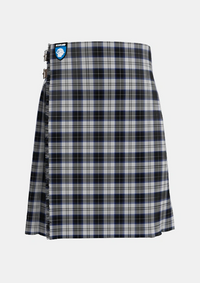 Traditional_Menzies_Black_Dress_Tartan_1812_kilt_front_image_with_pleated_design_and_adjustable_buckles_for_men