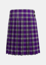 Traditional_Menzies_Mauve_and_White_Tartan_648_kilt_back_image_with_pleated_design_and_adjustable_buckles_for_men