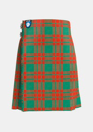 Traditional_Menzies_tartan_894_front_image_with_pleated_design_and_adjustable_buckles_for_men