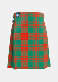 Traditional_Menzies_tartan_894_front_image_with_pleated_design_and_adjustable_buckles_for_men