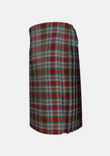 Traditional_Metcalf_Tartan_kilt_left_image_with_pleated_design_and_adjustable_buckles_for_men