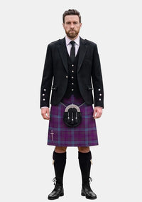 Traditional_Michie_Tartan_100042_Kilt_and_Argyle_Jacket_Kilt_Outfits_front_image