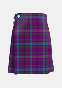 Traditional_Michie_Tartan_kilt_front_image_with_pleated_design_and_adjustable_buckles_for_men