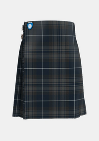 Traditional_Midnight_Pride_Tartan_kilt_front_image_with_pleated_design_and_adjustable_buckles_for_men