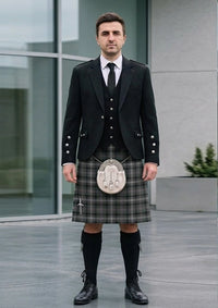 Traditional_Midnight_Thistle_Tartan_7499_Kilt_and_Argyle_Jacket_Kilt_Outfit_front_image