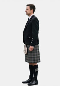 Traditional_Midnight_Thistle_Tartan_7499_Kilt_and_Argyle_Jacket_Kilt_Outfits_left_image