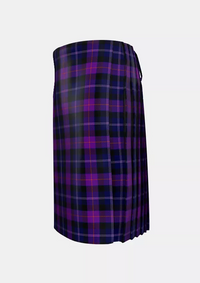Traditional_Millar_Euan_Tartan_15279_kilt_left_image_with_pleated_design_and_adjustable_buckles_for_men