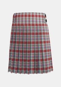 Traditional_Milne_Tartan_kilt_634_back_image_with_pleated_design_and_adjustable_buckles_for_men