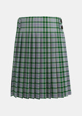 Traditional_Milne_dress_green_Tartan_3196_kilt_back_image_with_pleated_design_and_adjustable_buckles_for_men