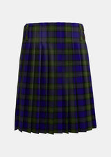 Traditional_Minnick_Tartan_3476_kilt_back_image_with_pleated_design_and_adjustable_buckles_for_men