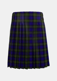 Traditional_Minnick_Tartan_3476_kilt_back_image_with_pleated_design_and_adjustable_buckles_for_men