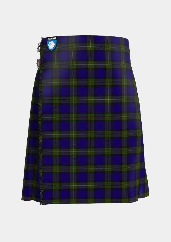 Traditional_Minnick_Tartan_3476_kilt_front_image_with_pleated_design_and_adjustable_buckles_for_men