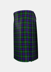 Traditional_Mitchell_2_Tartan_3178_kilt_left_image_with_pleated_design_and_adjustable_buckles_for_men